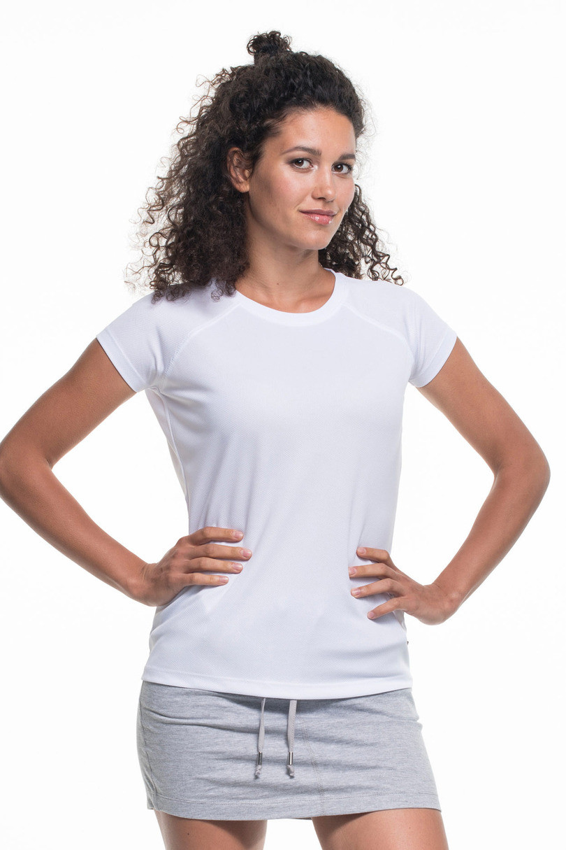 Dámské tričko T-shirt CHILL 21554 fluo zelená XL