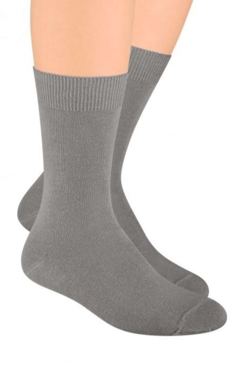 Pánské bavlněné ponožky 048 Hnědá 41-43