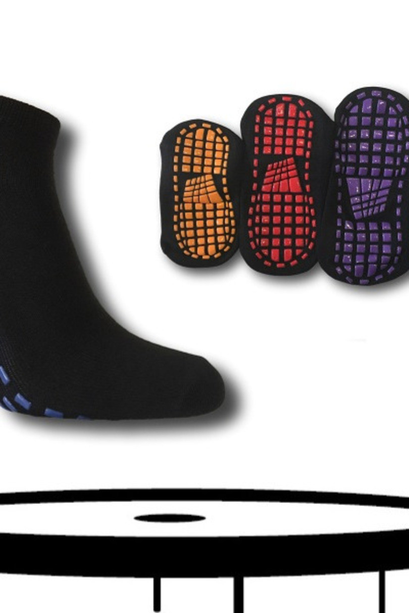 Ponožky YOGA-TRAMPOLINA 1205 černá 39-42