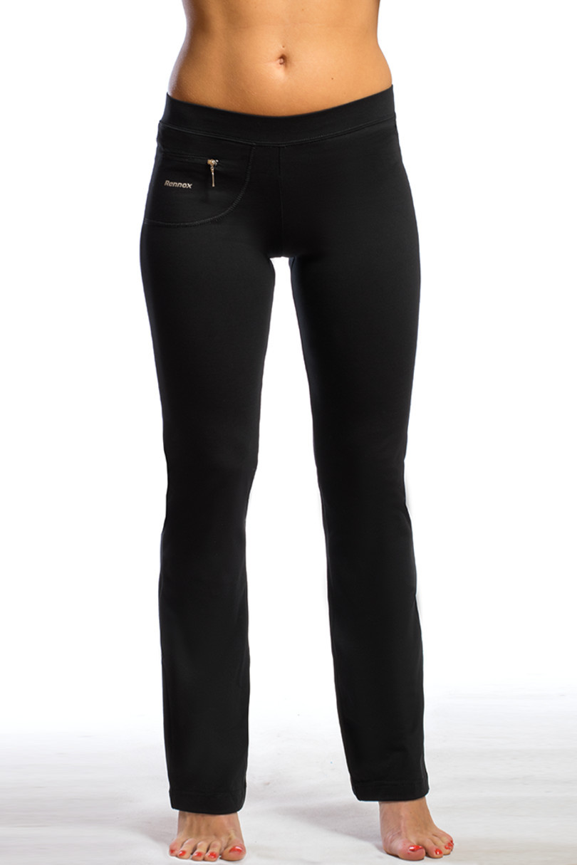 Dámské dlouhé kalhoty 0126 černá S-32