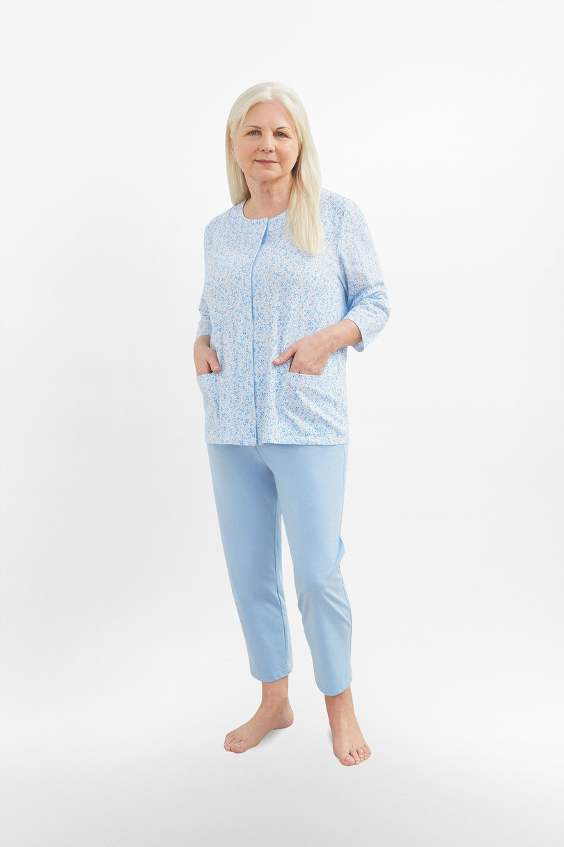 Dámské pyžamo 201 MARIA modrá XL