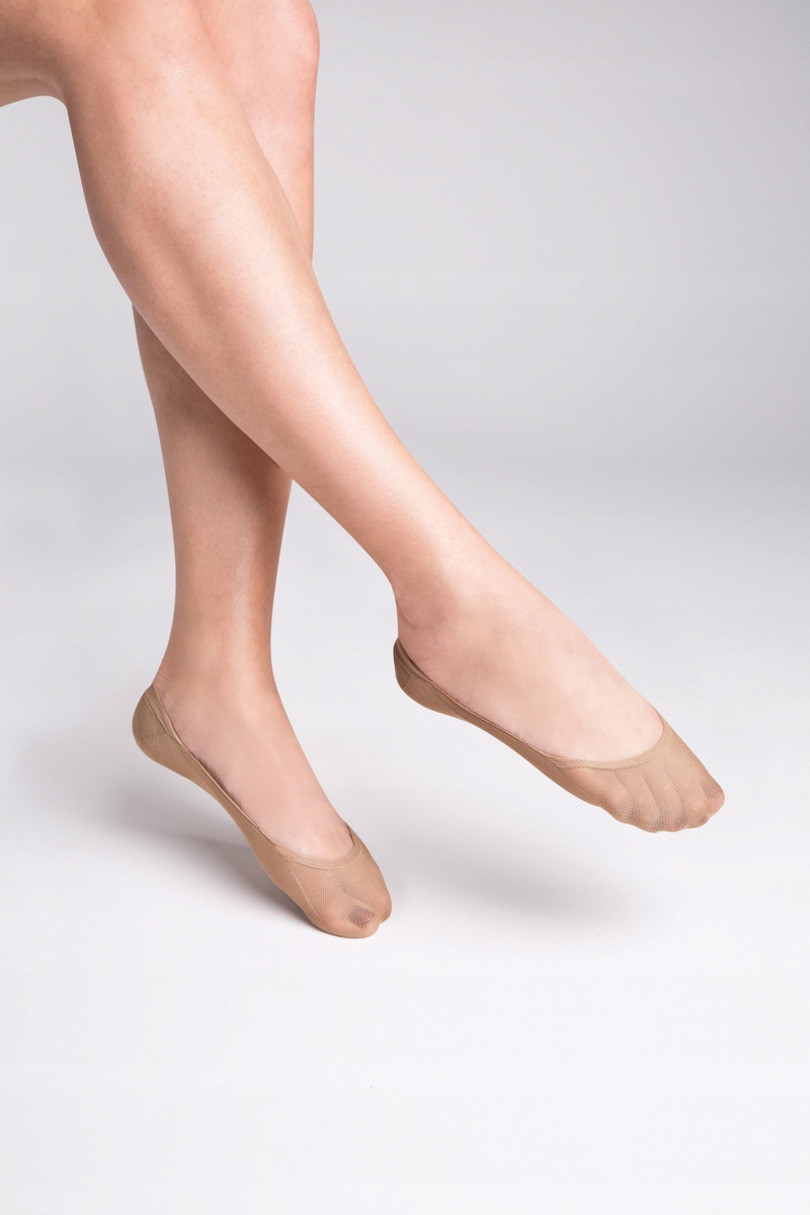 Ponožky ťapky - mikrovlákno béžová 39-41