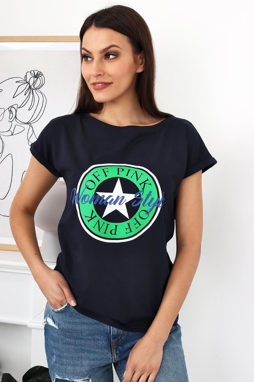 Dámské tričko STAR světle béžová 44