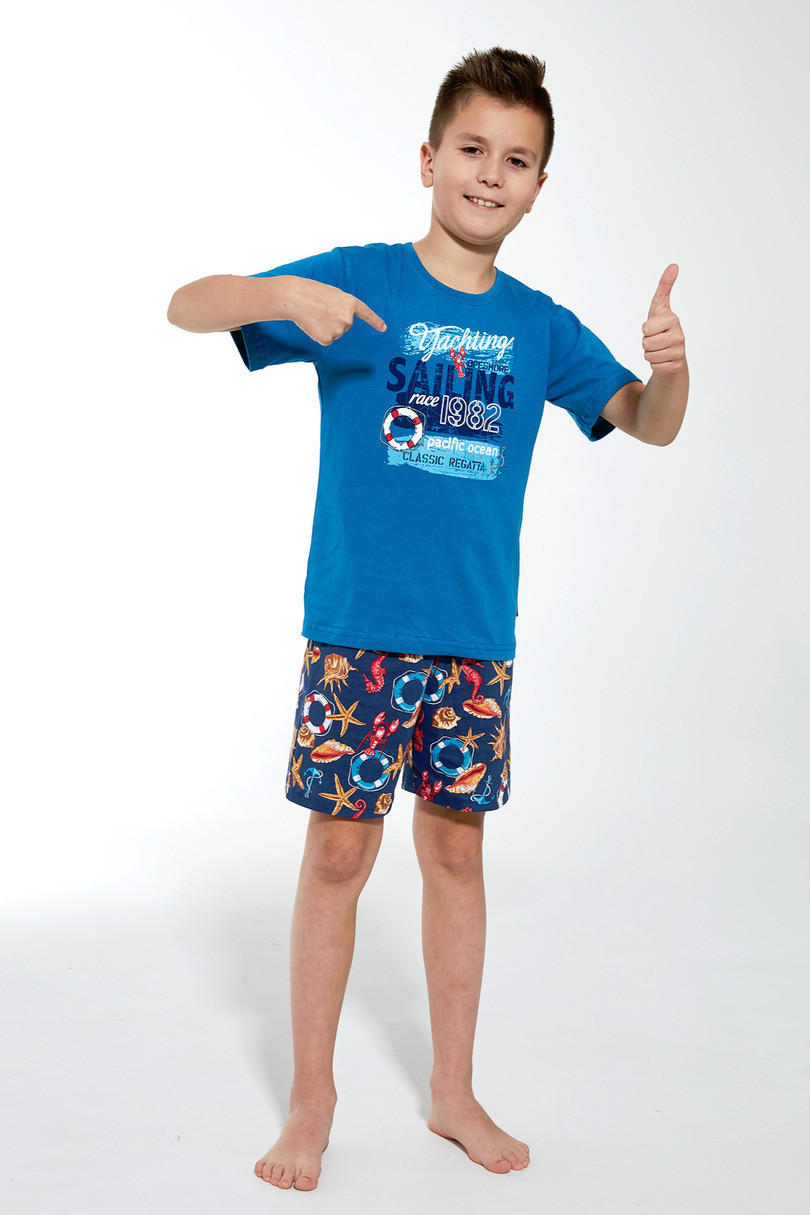 Dětské pyžamo BOY KR 789/104 SAILING námořní 116