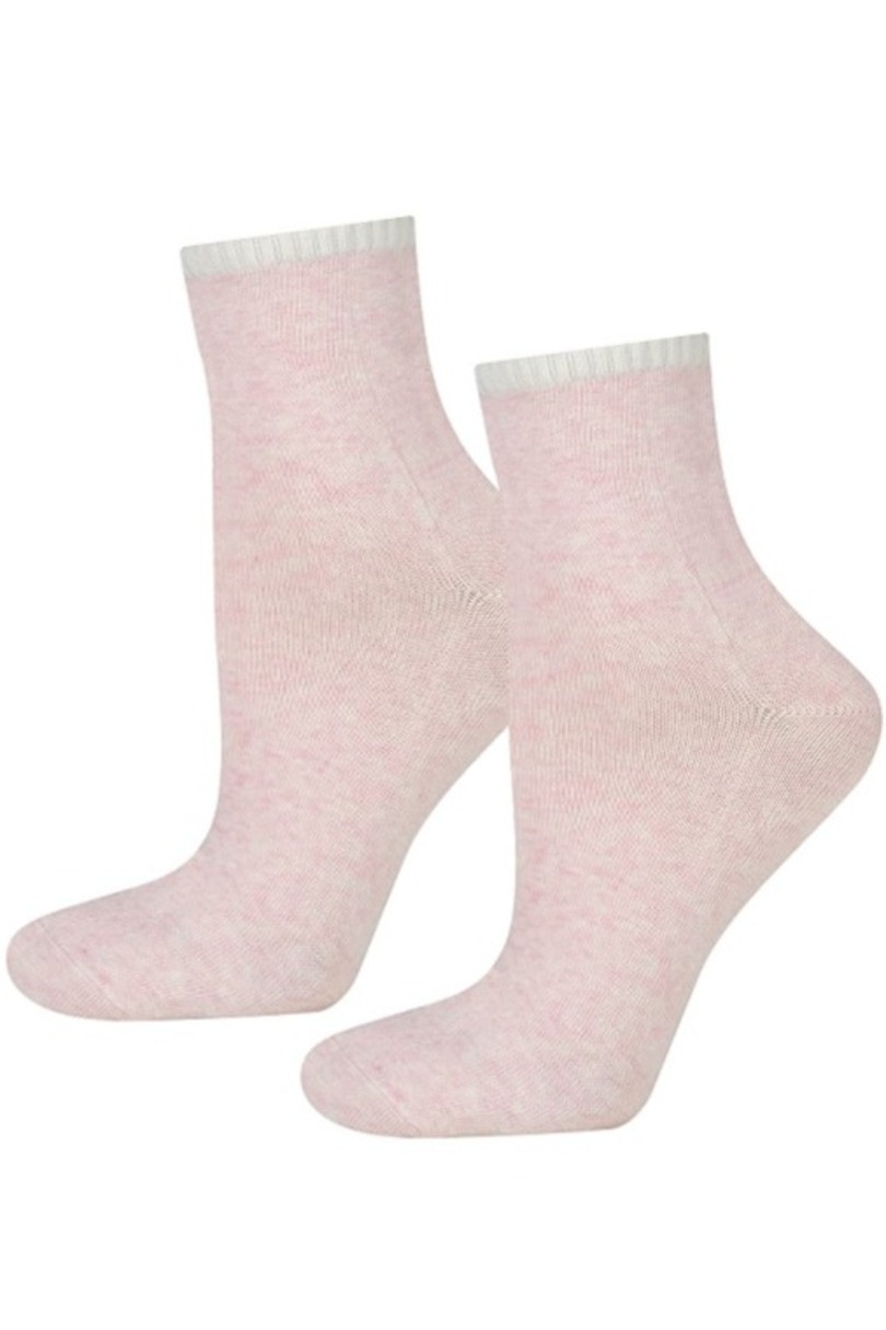 Ponožky SOXO PROSECCO - Balení Růžová 35-40