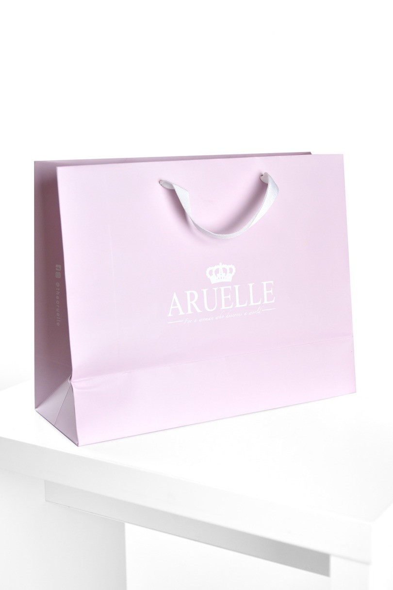 Papírová taška ARUELLE Růžová Univerzální