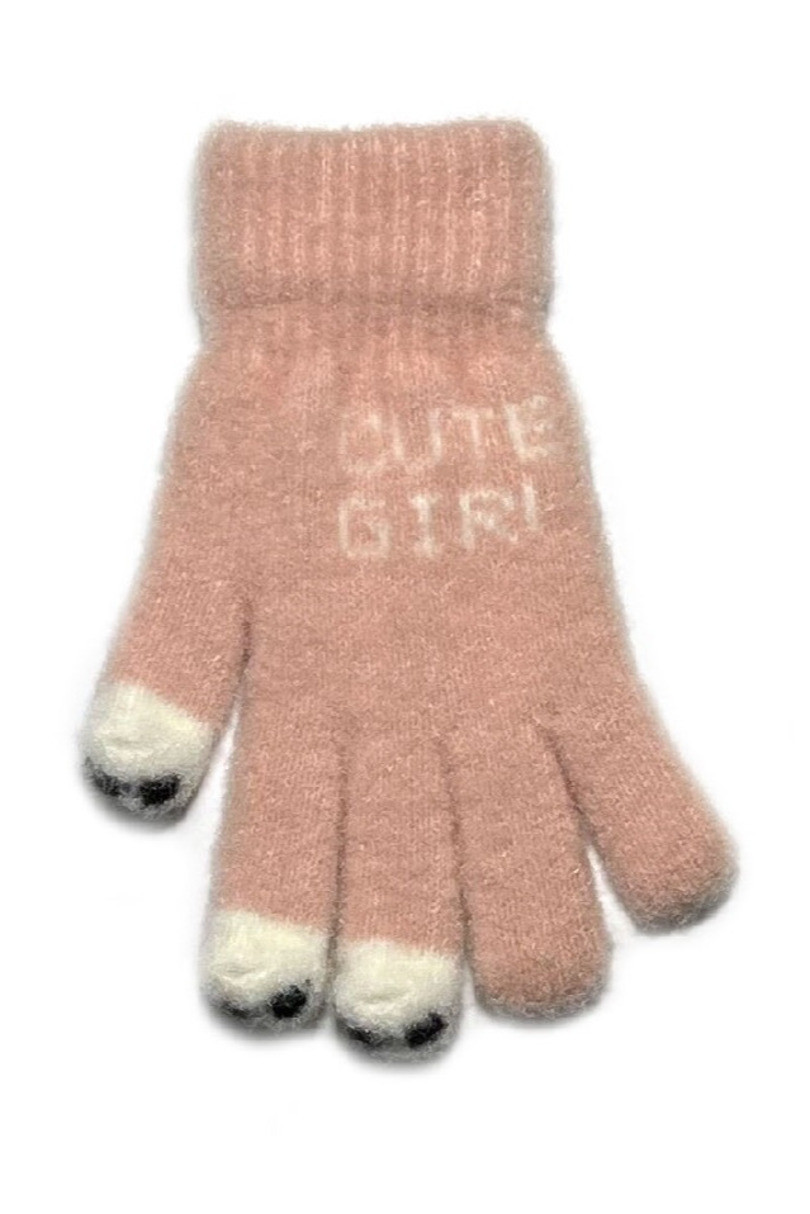 Dívčí rukavice R-206 MIX 18 cm