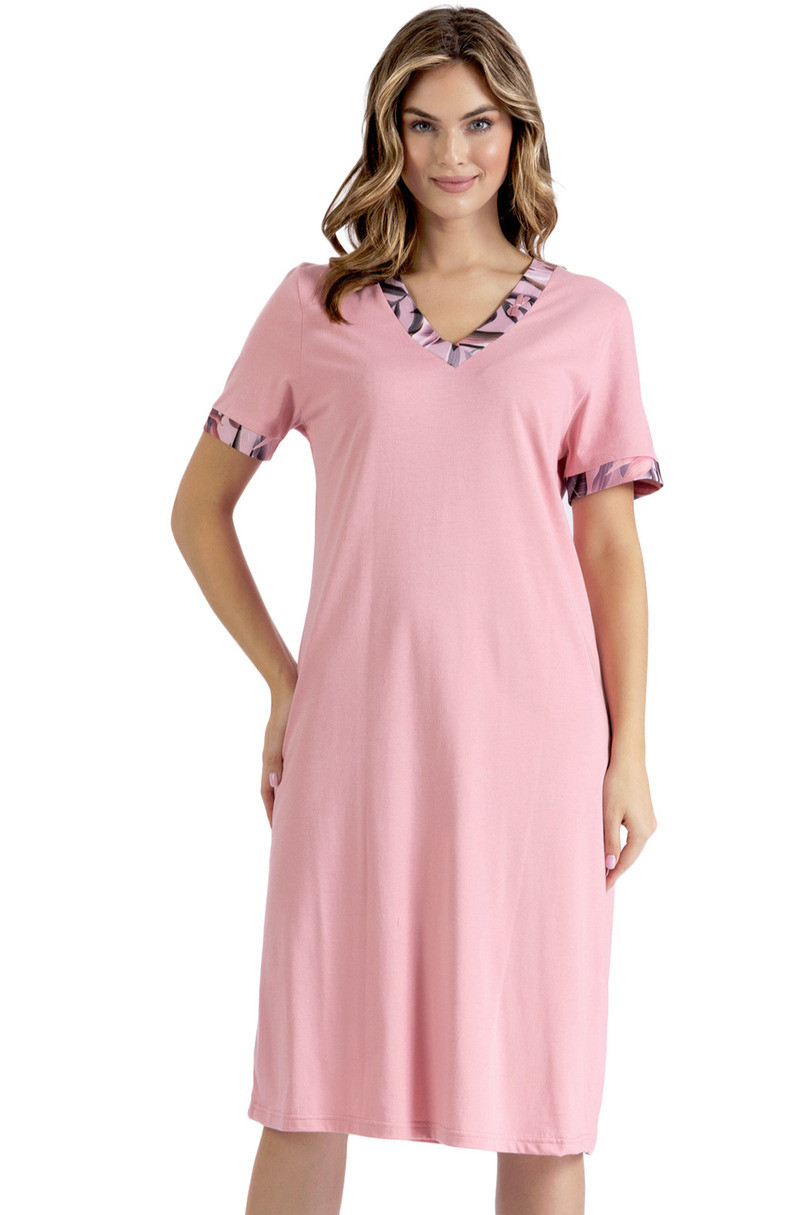 Dámská noční košile ROSITA 1456 Růžová XL