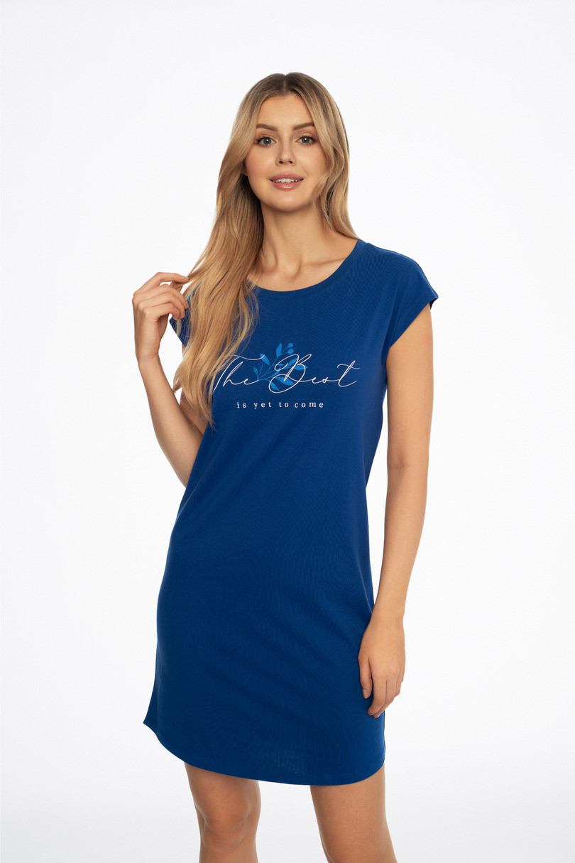 Dámská noční košile ARLY 41297 SS24 Modrá XL
