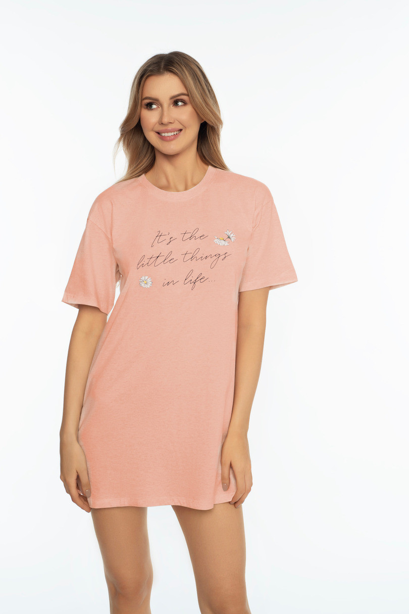 Dámská noční košile ADORE 41304 SS24 Růžová XL