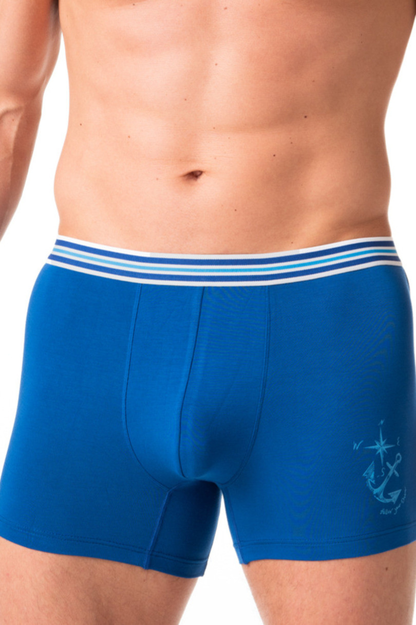 Pánské boxerky MXH 779 A24 tmavě modrá XL