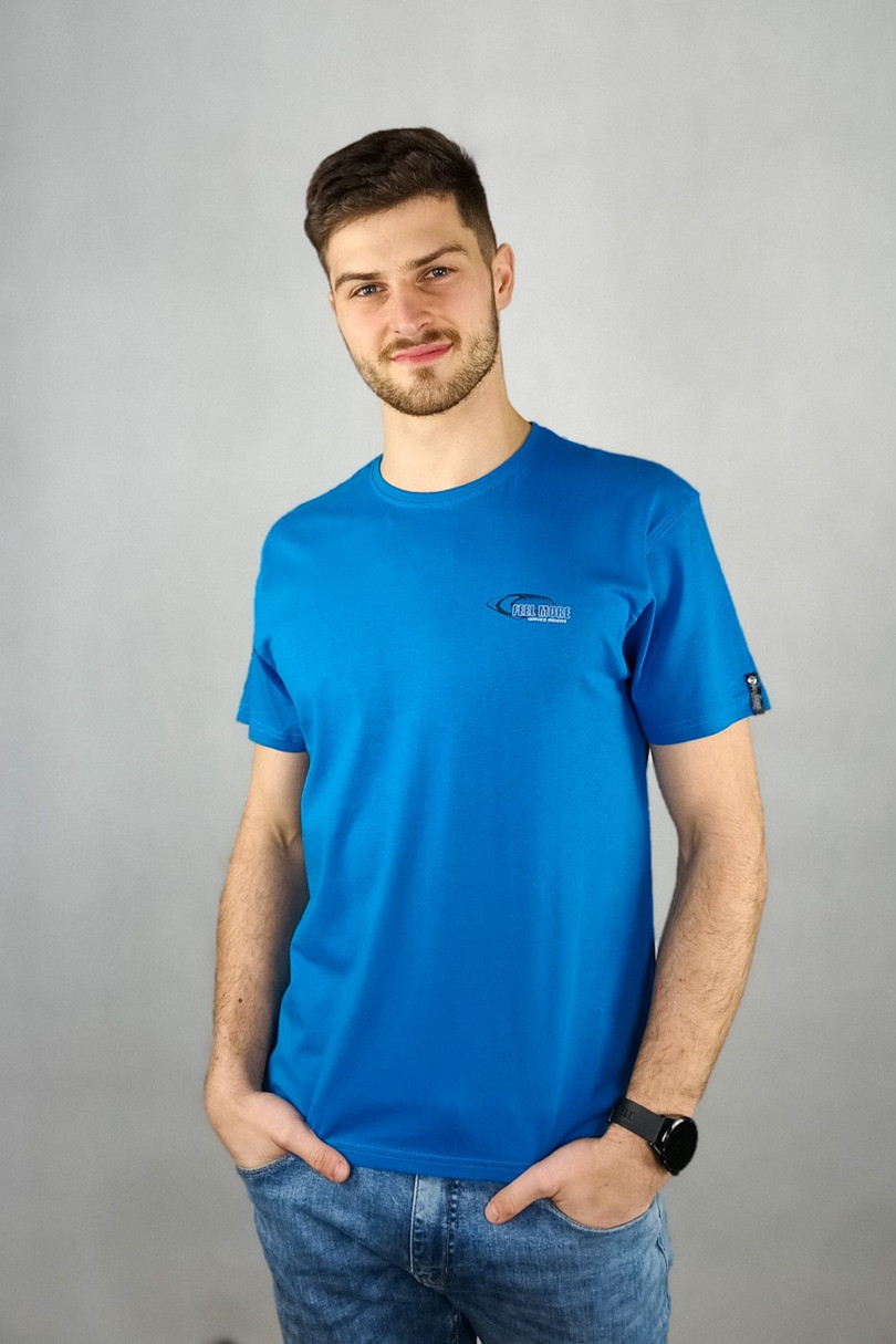 Pánské tričko EPO-0374 Modrá XXL