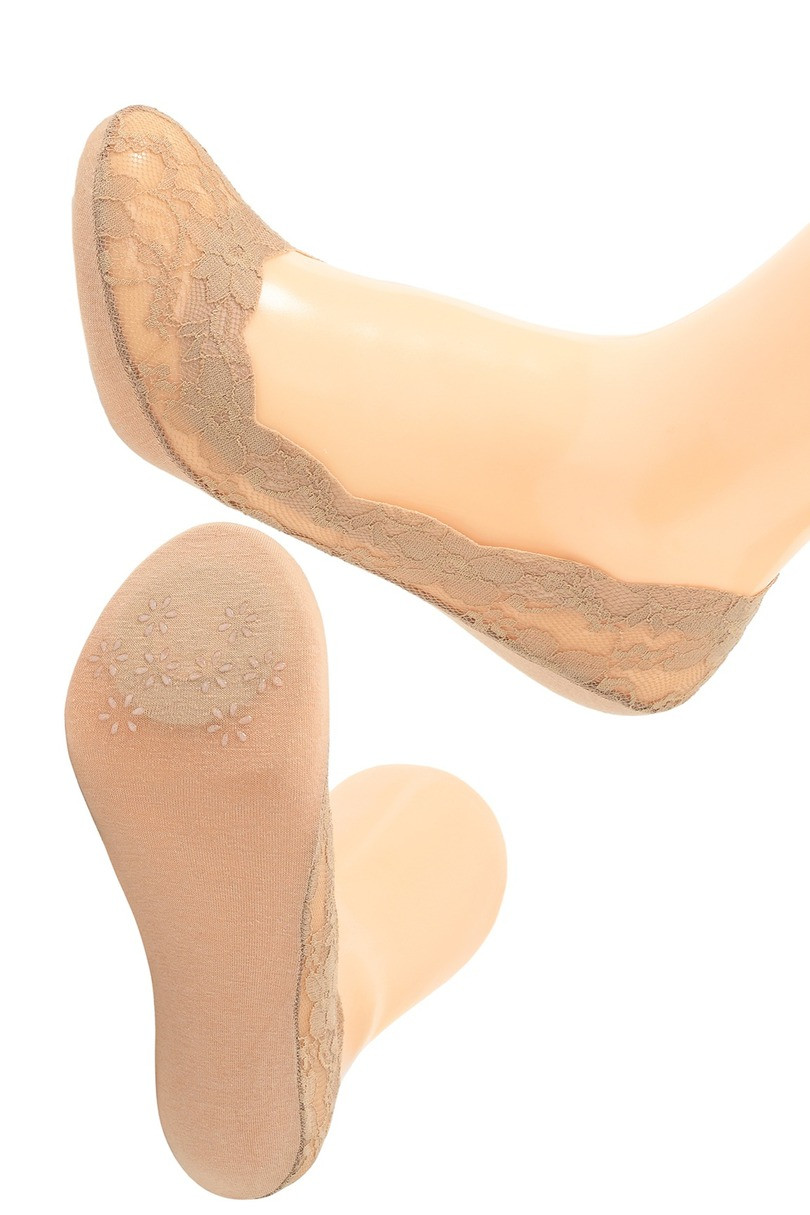 Dámské ponožky baleríny ST-43 růžová 36-41