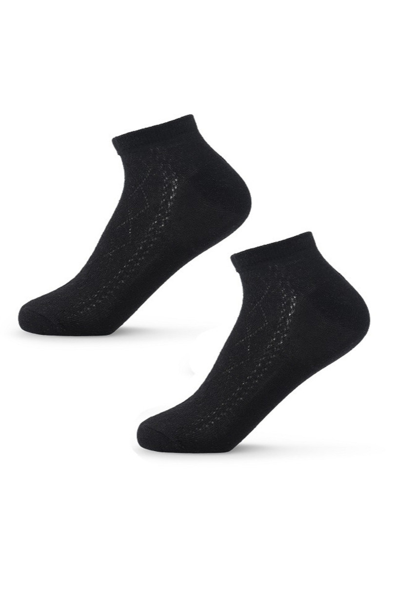 Ažurové ponožky ST-01 bílá 33-35