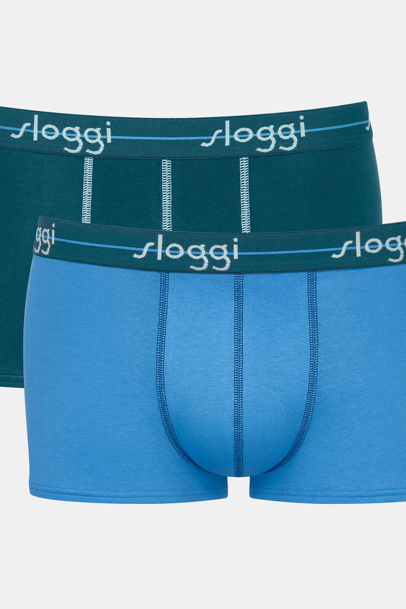 Pánské boxerky SLOGGI MEN START HIPSTER C2P BOX modré džíny XL