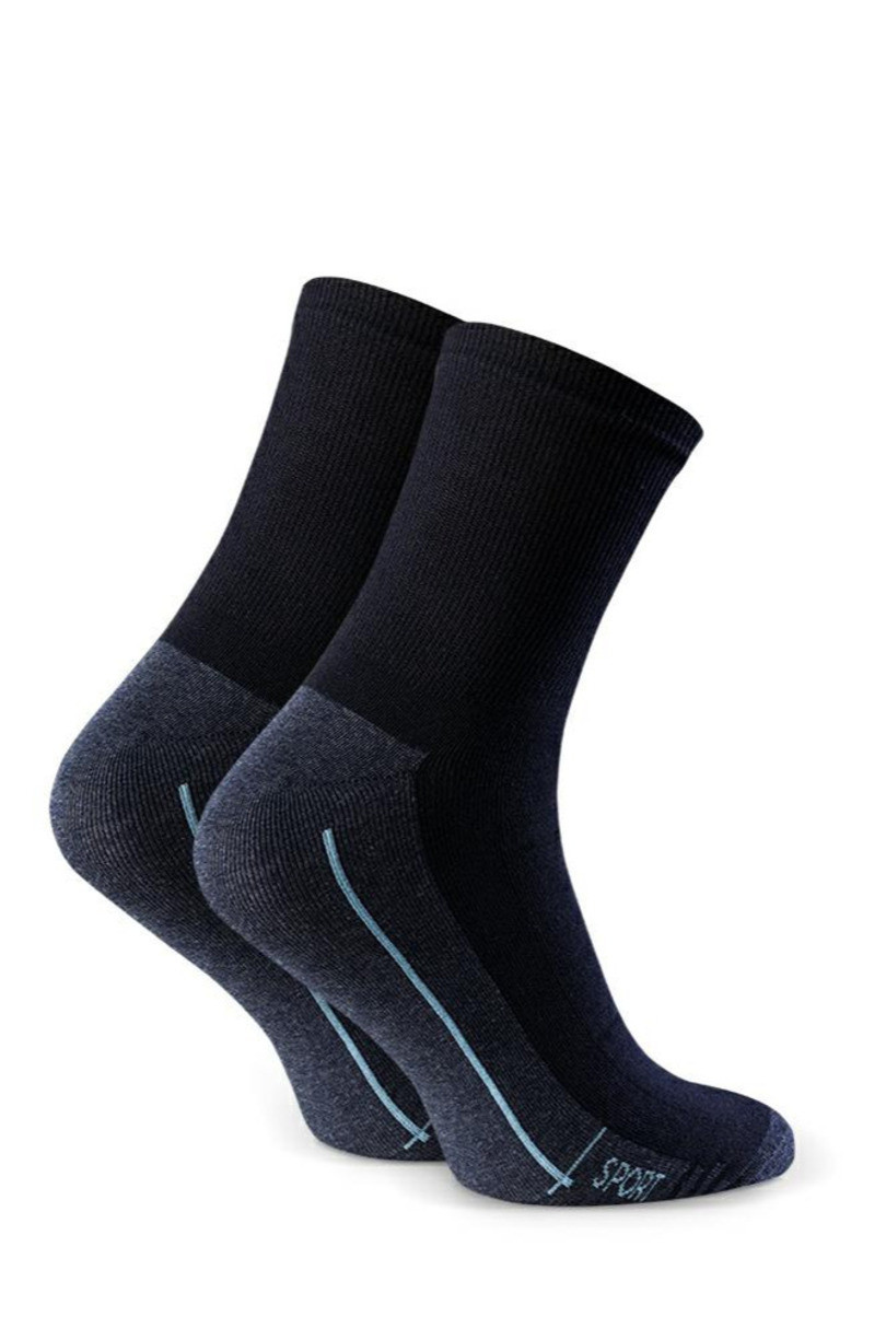 Pánské sportovní ponožky 057 tmavě modrá 41-43
