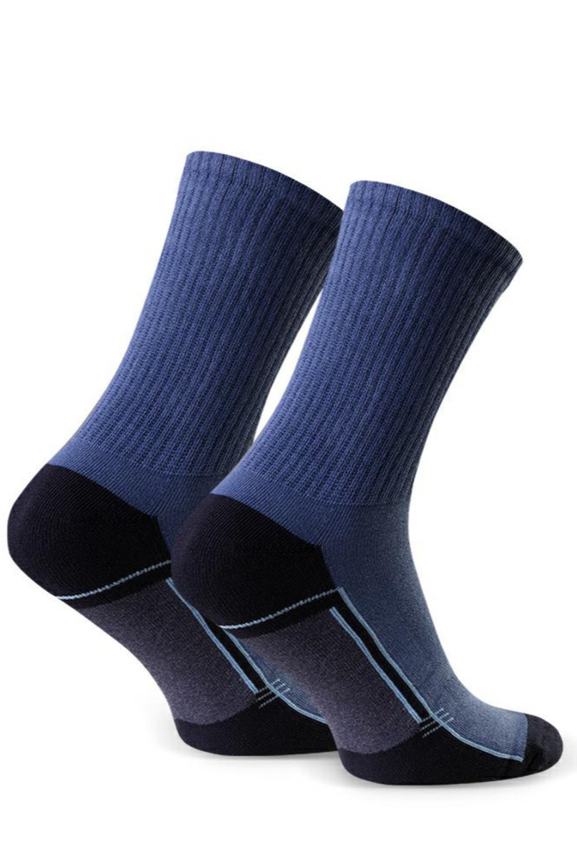 Pánské polofroté sportovní ponožky 047 JEANS 41-43