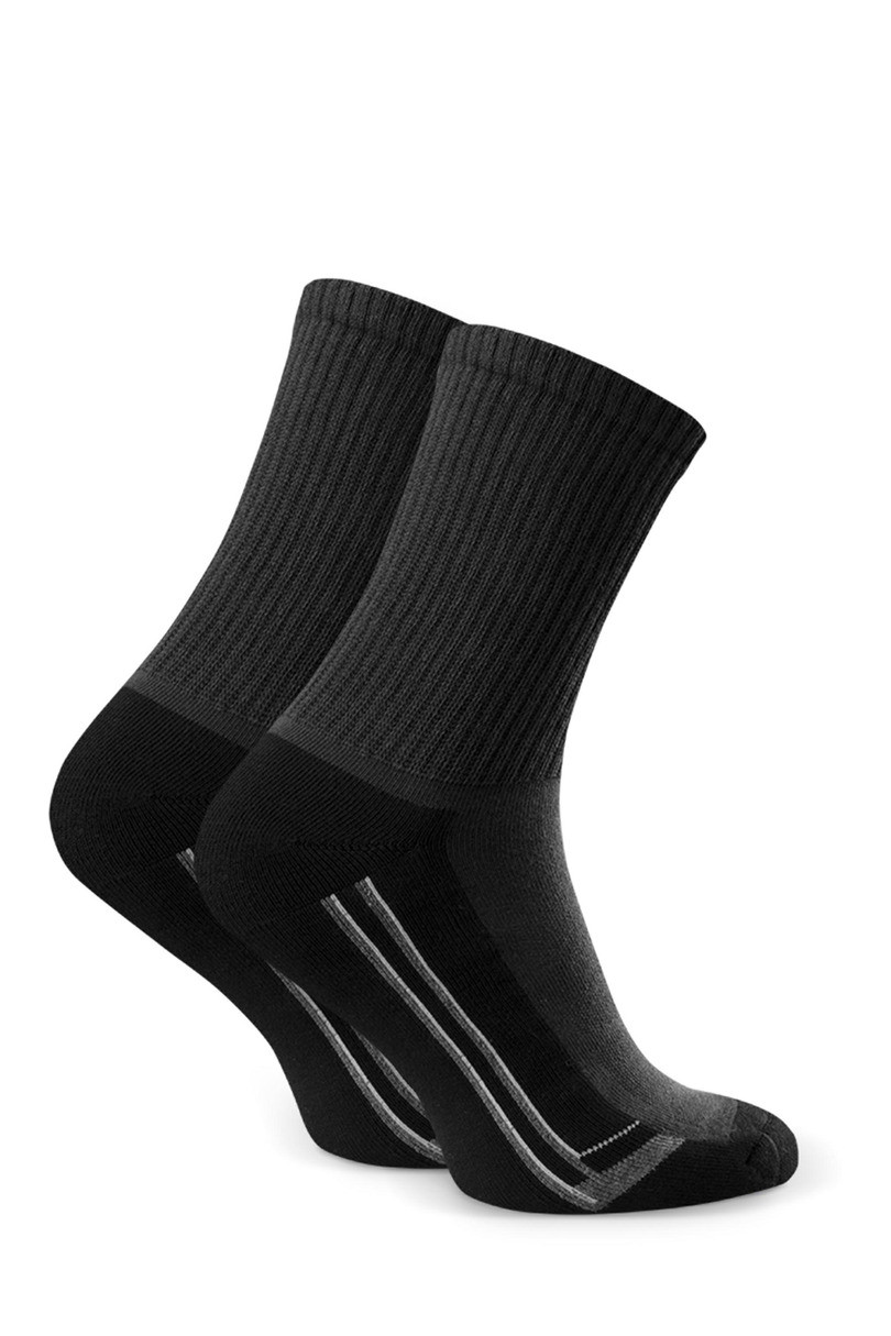 Pánské polofroté sportovní ponožky 047 grafit 44-46