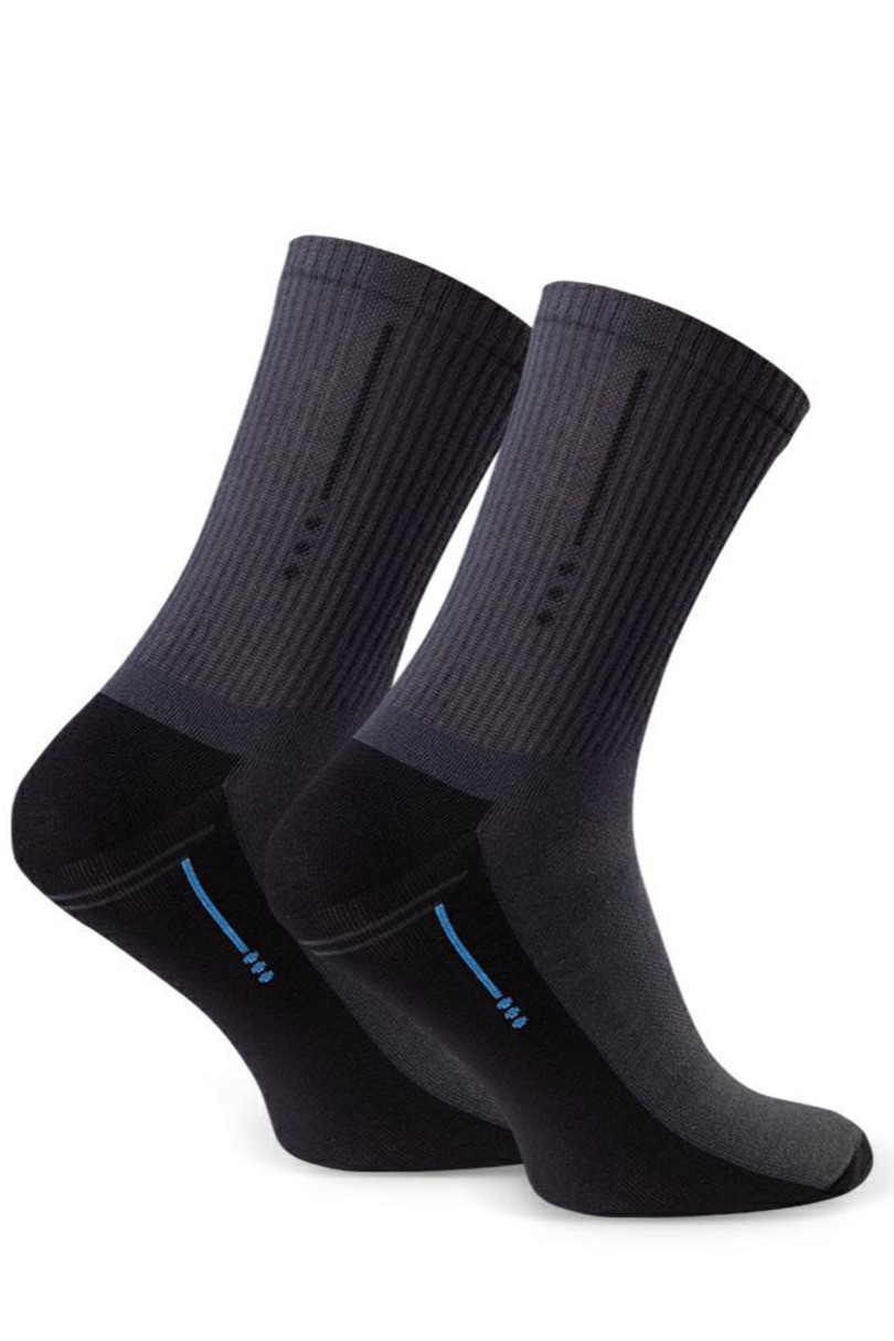 Pánské sportovní ponožky 057 grafit 44-46