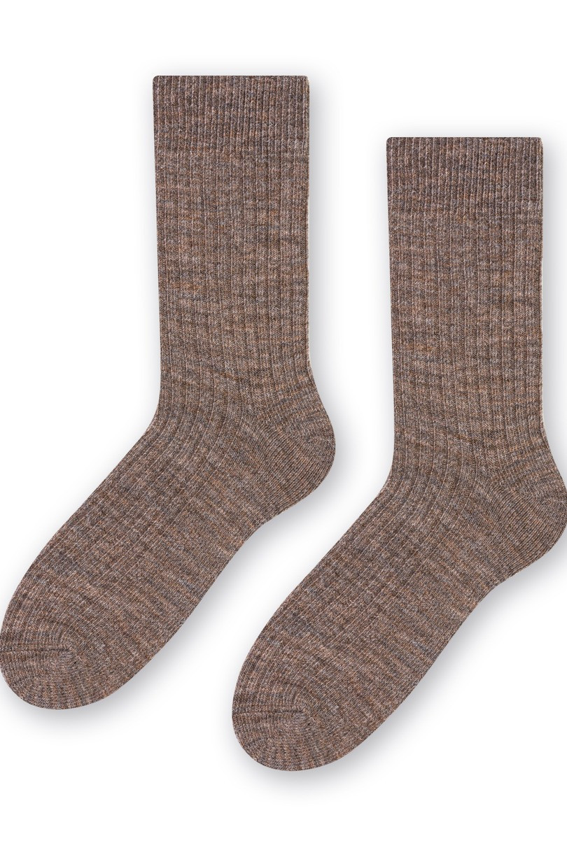 Pánské ponožky ALPACA 044 béžová melanž 41-43