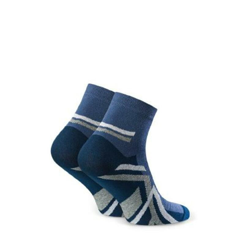 Pánské vzorované ponožky 054 JEANS 38-40