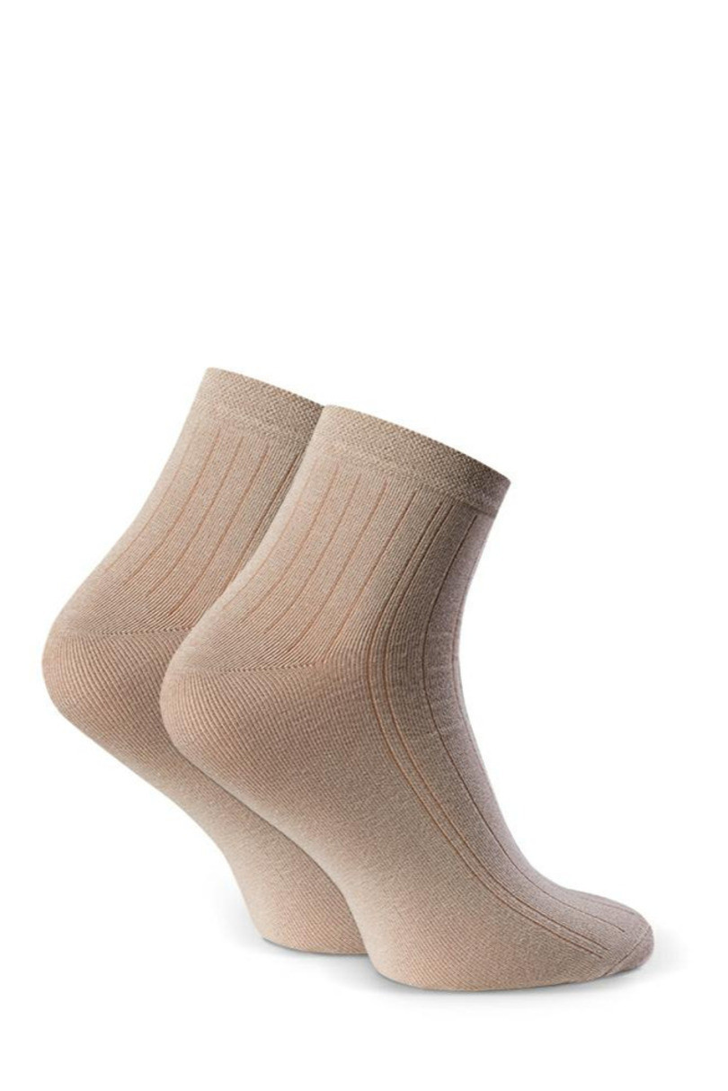 Pánské vzorované ponožky 054 BEIGE/SMOOTH 38-40