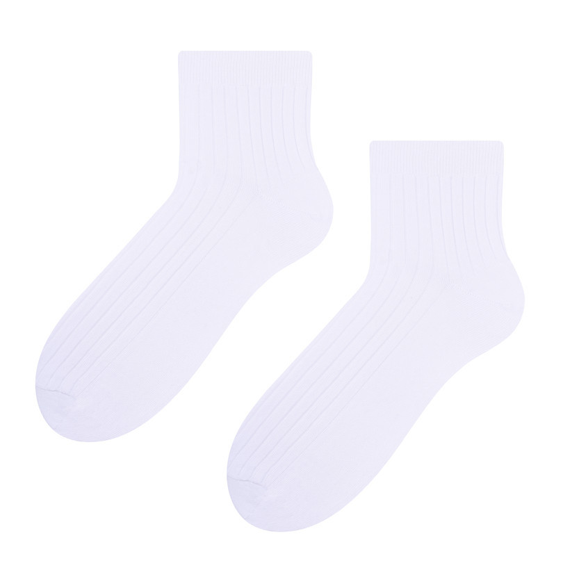 Pánské vzorované ponožky 054 Bílá 38-40