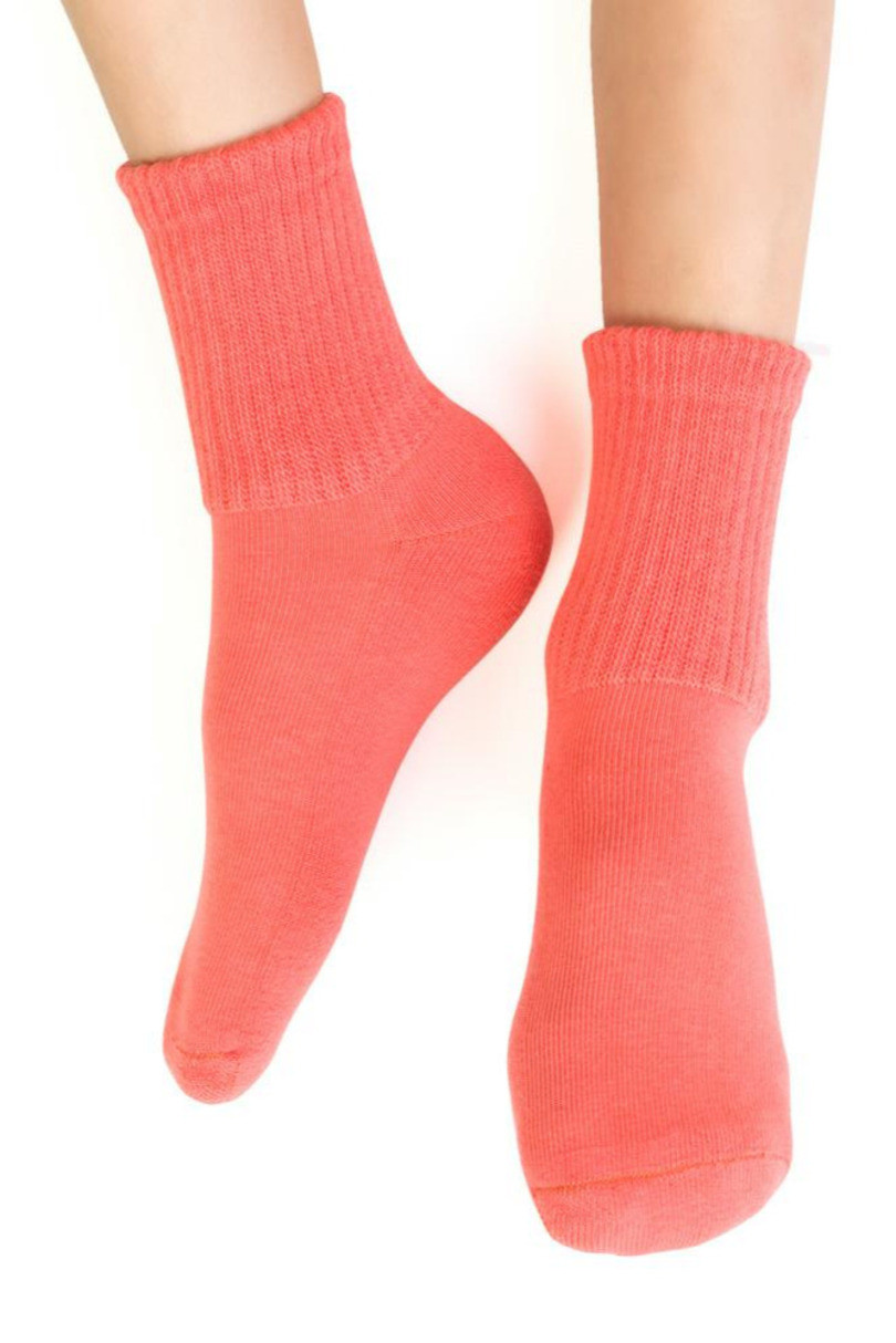 Dětské ponožky Polofroté 020 oranžová 26-28