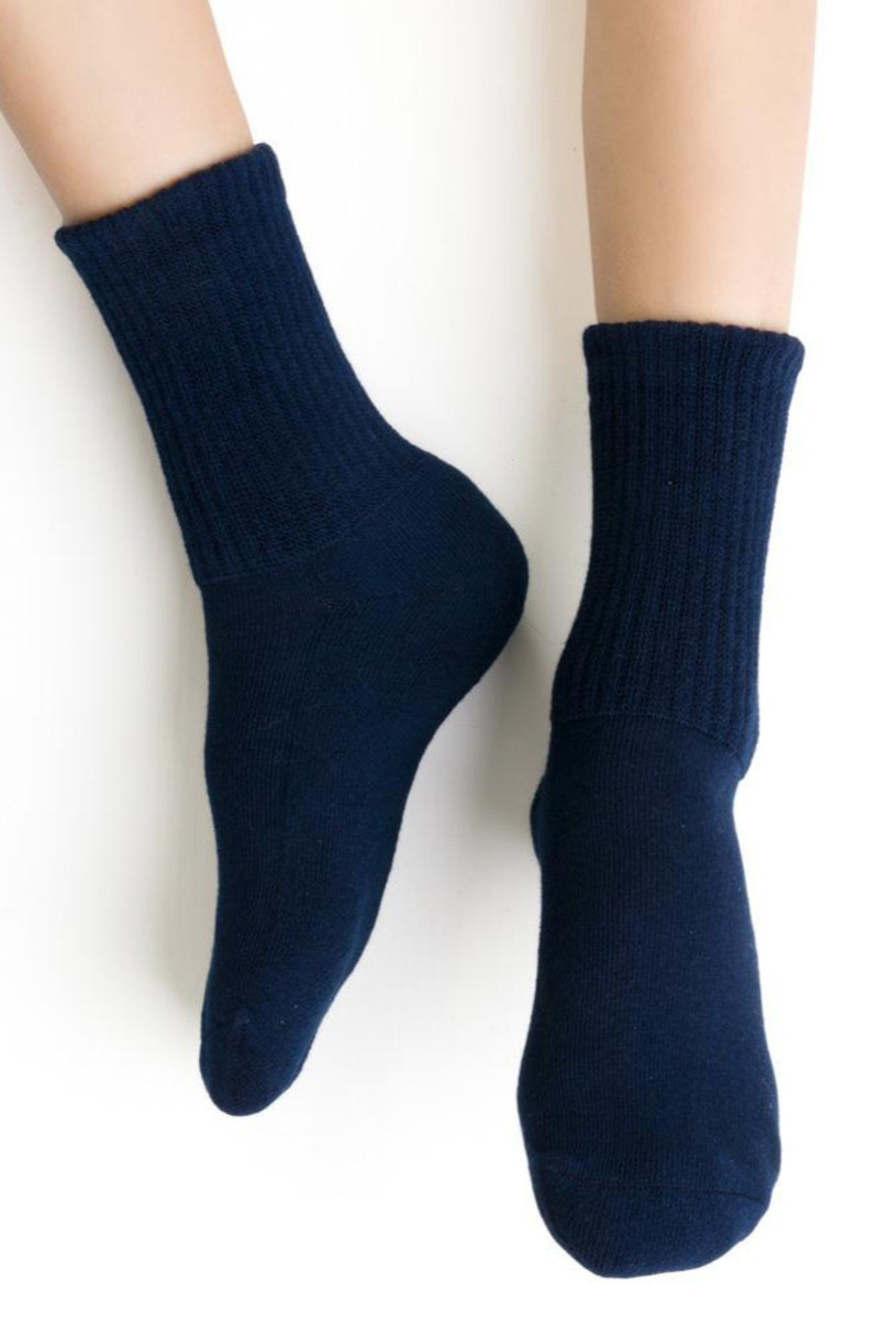 Dětské ponožky Polofroté 020 tmavě modrá 26-28