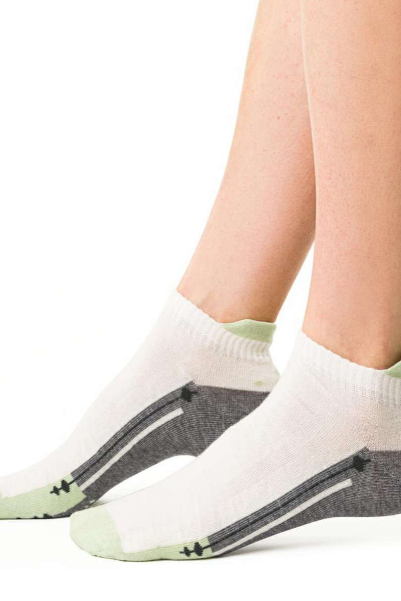 Dámské sportovní ponožky 050 ecru 35-37