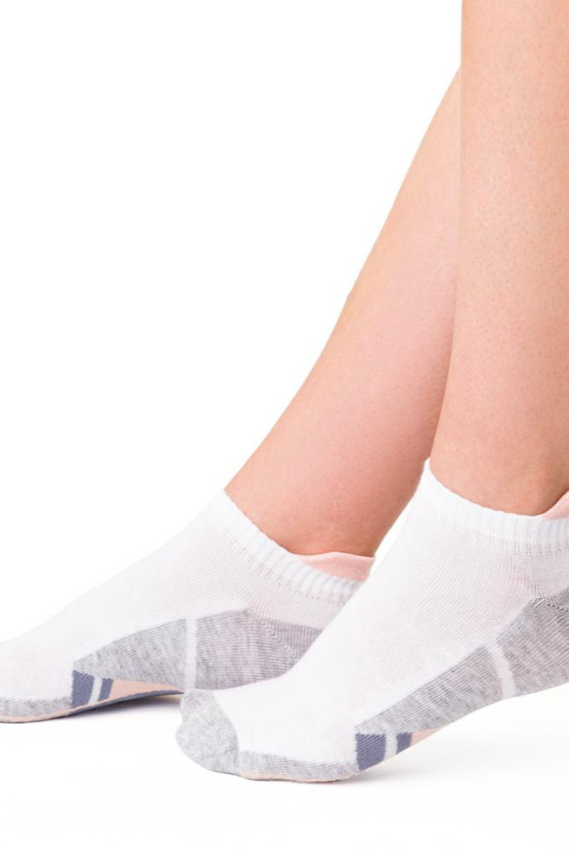 Dámské sportovní ponožky 050 bílá 35-37