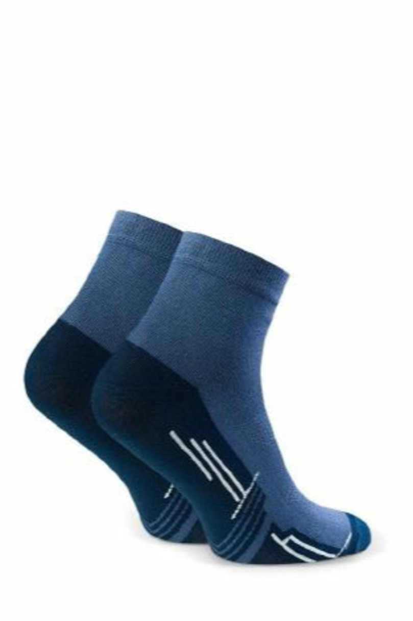 Pánské vzorované ponožky 054 JEANS 41-43