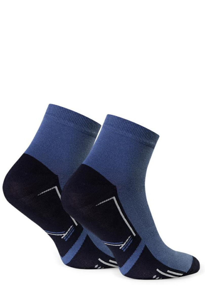 Pánské vzorované ponožky 054 JEANS 41-43