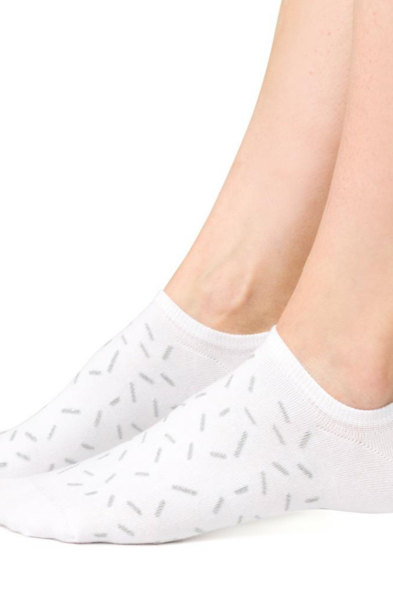 Dámské nízké ponožky 021 bílá 35-37