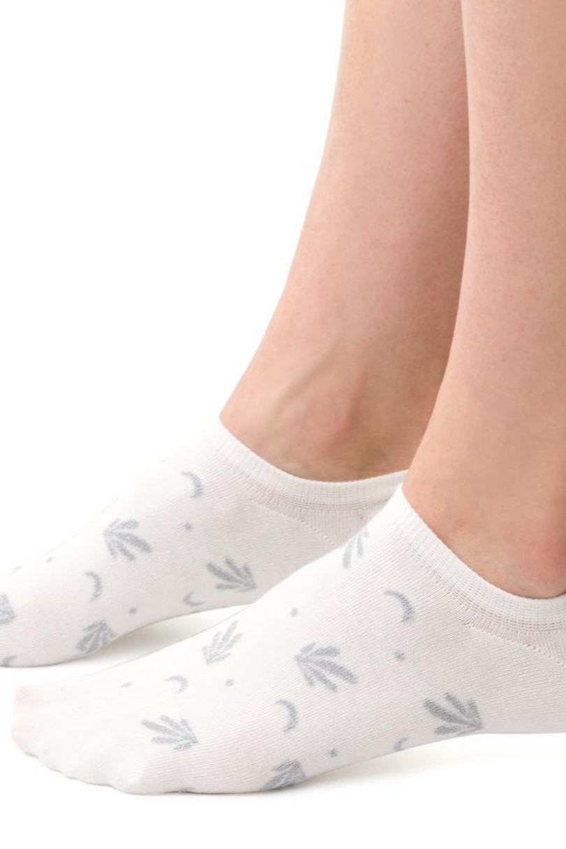 Dámské nízké ponožky 021 ecru 35-37