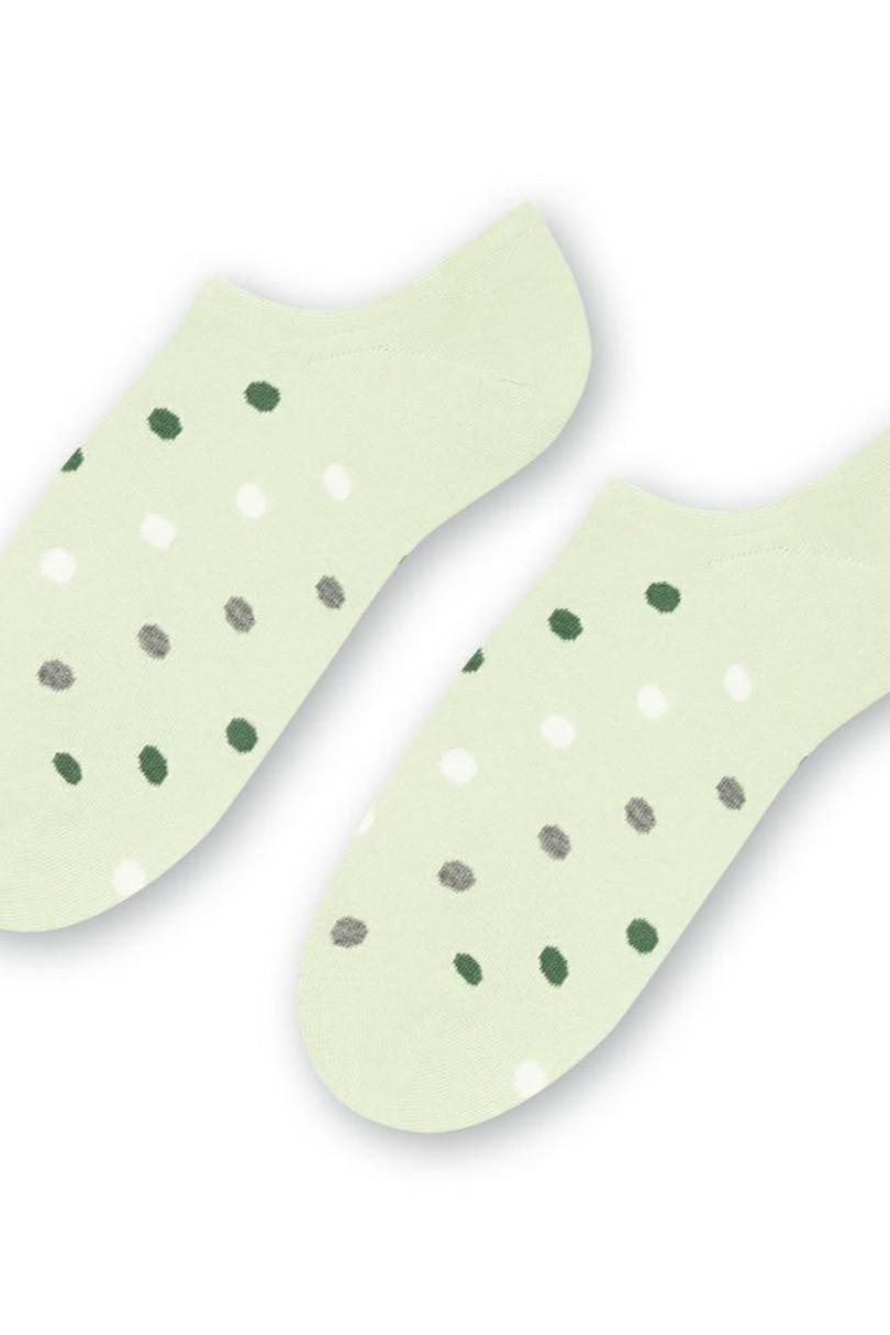 Dámské nízké ponožky 021 Zelená 38-40