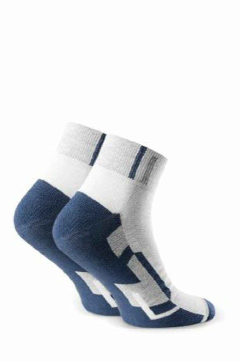 Ponožky na kolo 040 bílá 35-37