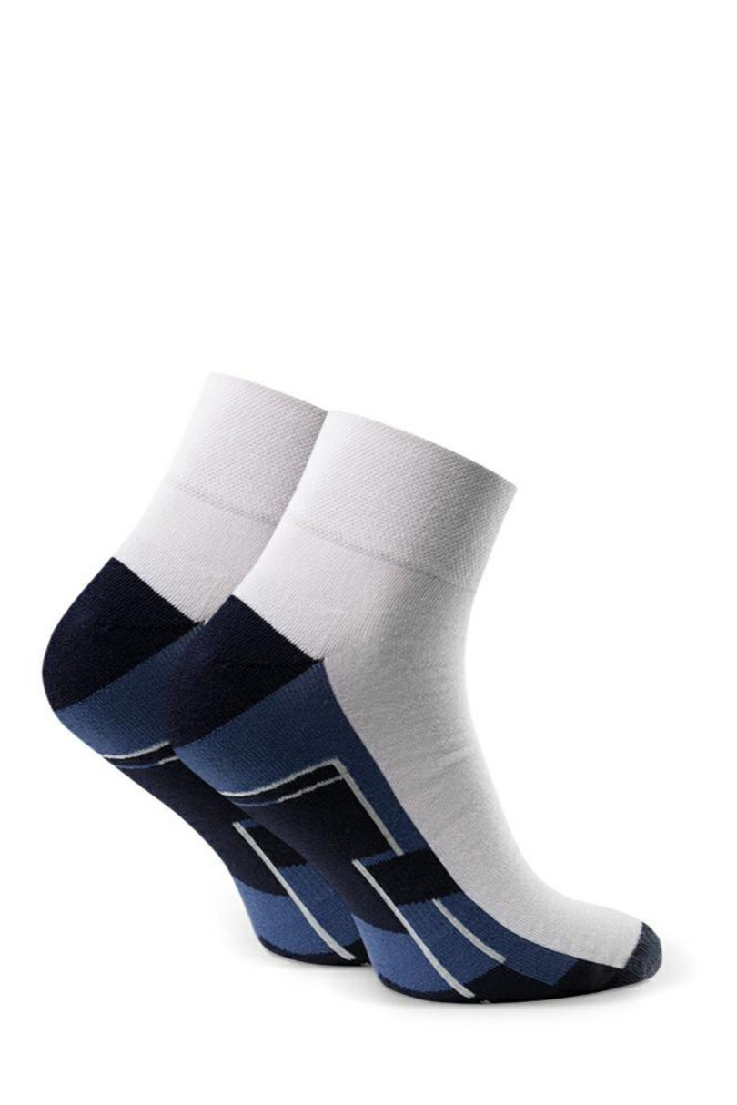 Ponožky na kolo 040 bílá 35-37