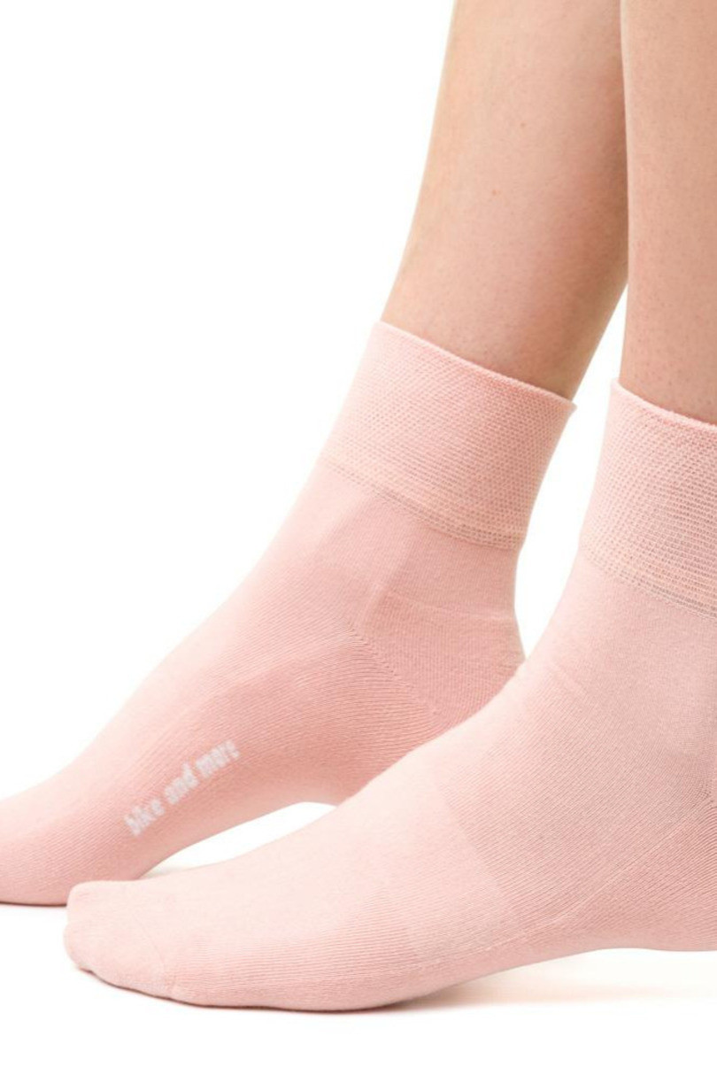 Ponožky na kolo 040 Růžová 35-37