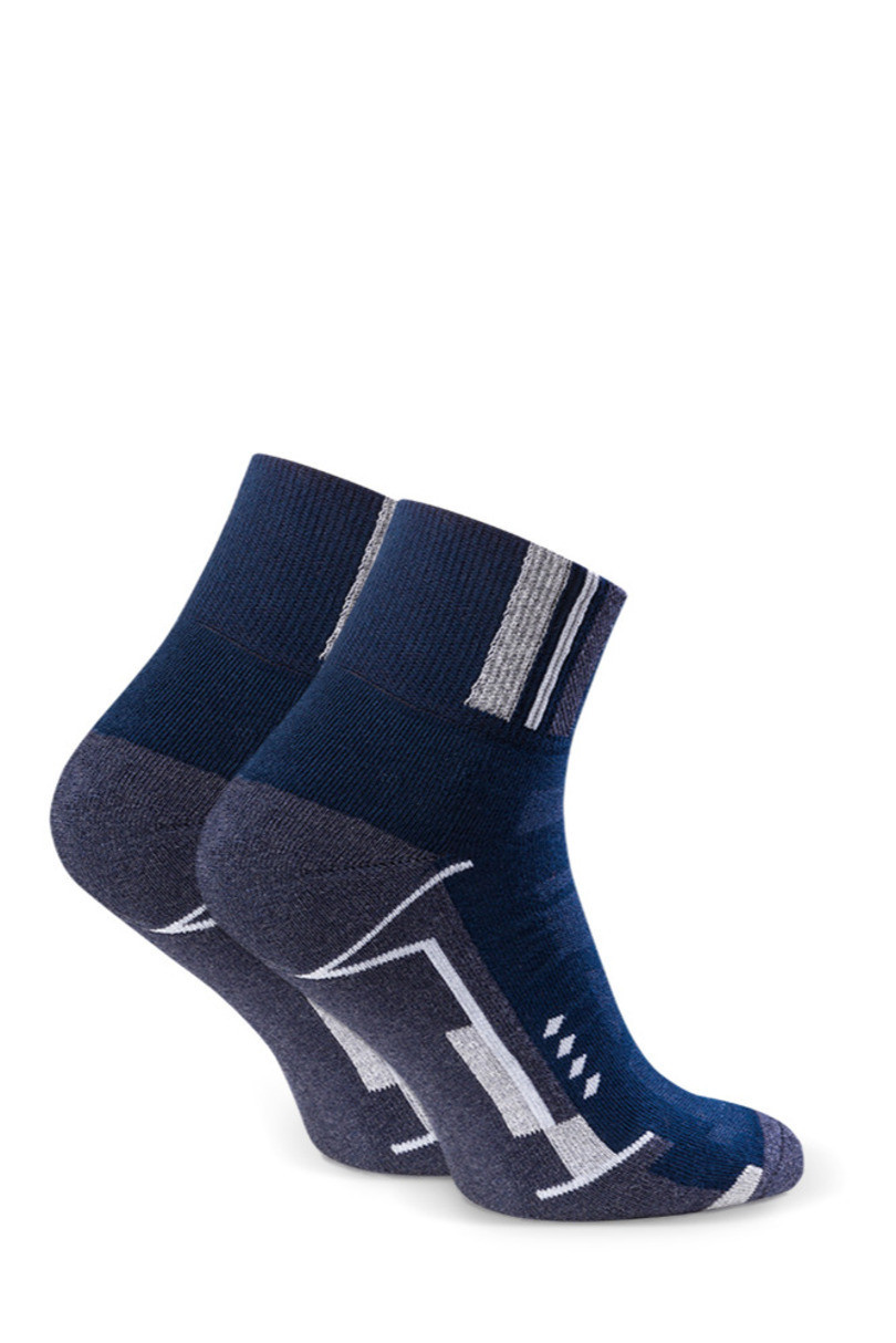 Ponožky na kolo 040 tmavě modrá 44-46