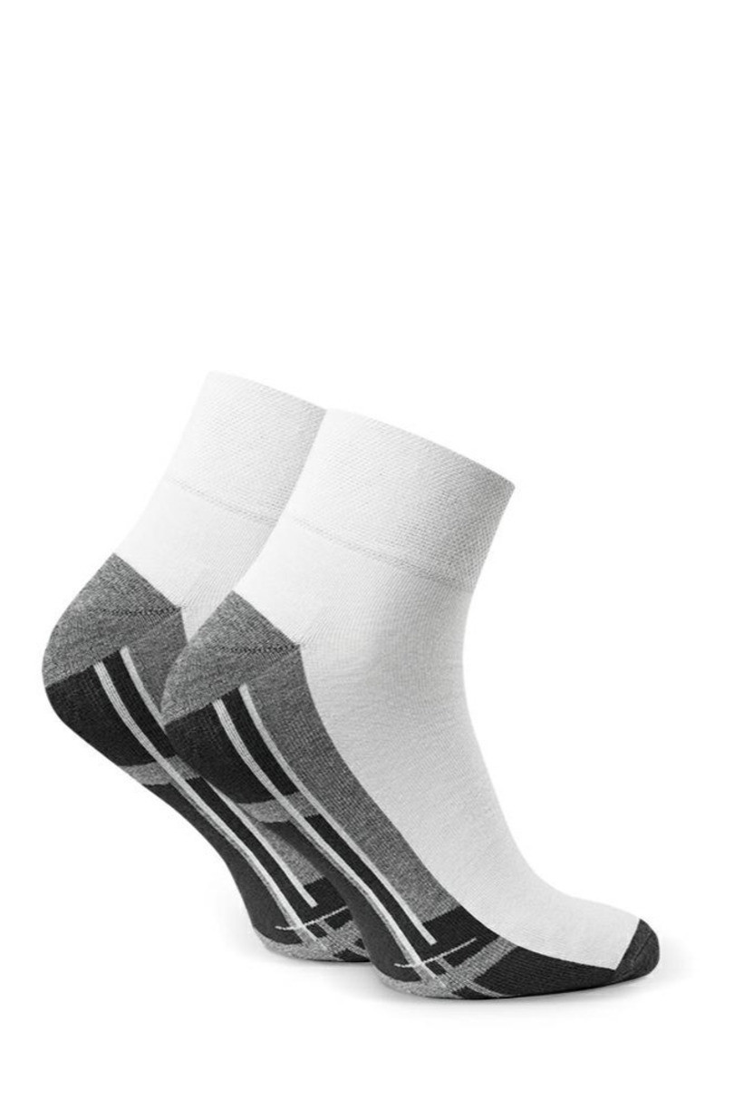 Ponožky na kolo 040 bílá 44-46