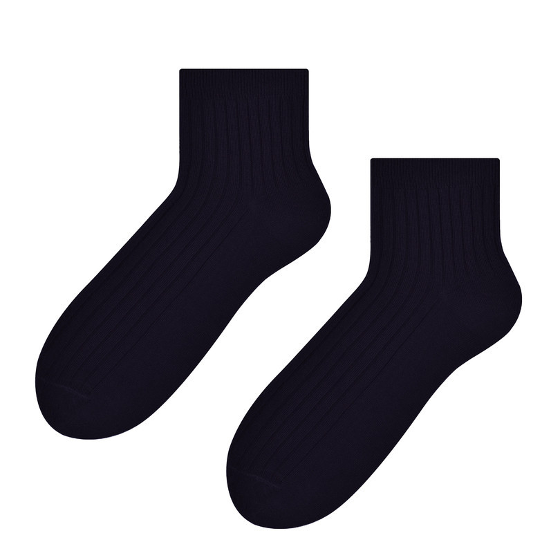 Pánské vzorované ponožky 054 černá 44-46