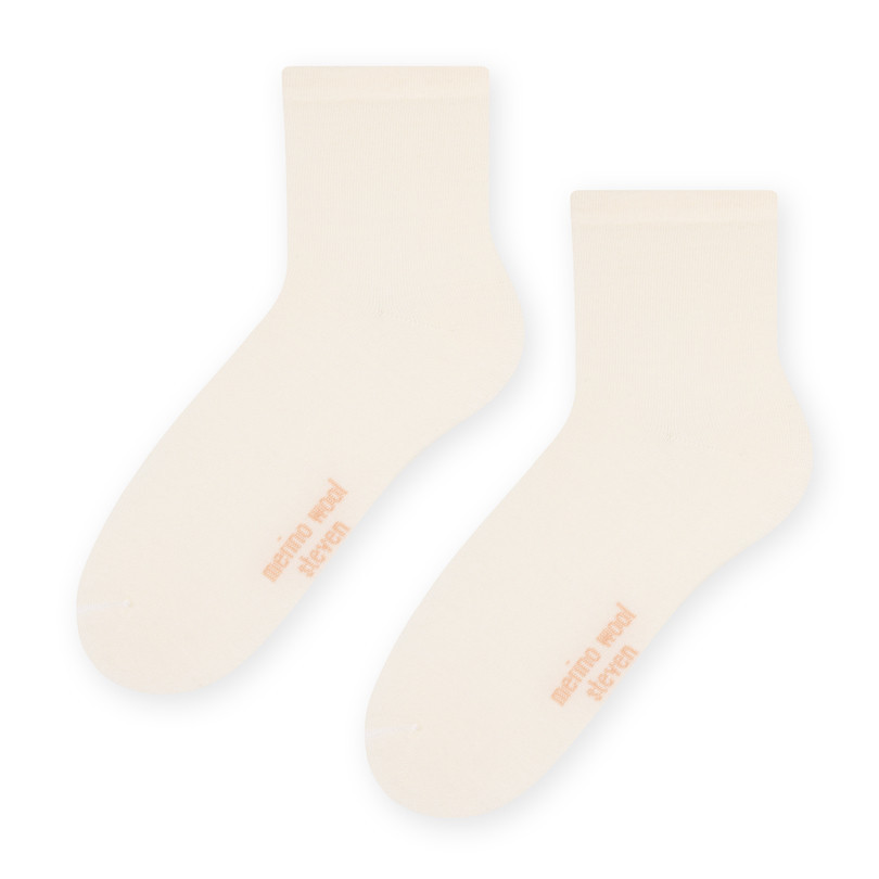 Dámské ponožky MERINO WOOL 130 ecru 35-37