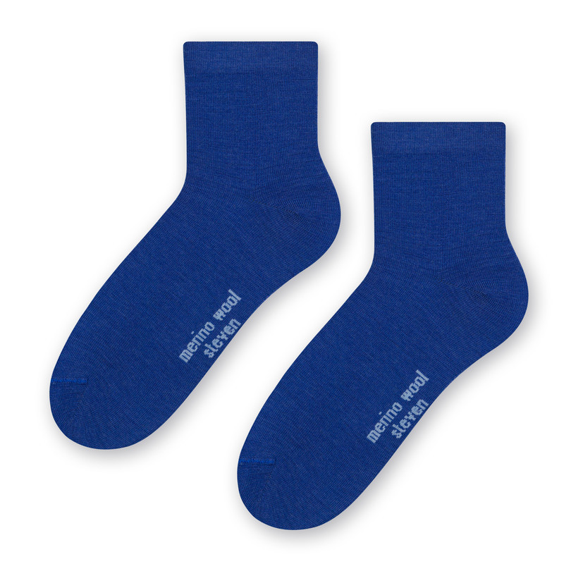 Dámské ponožky MERINO WOOL 130 Modrá 35-37