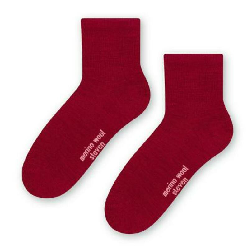 Dámské ponožky MERINO WOOL 130 kaštanové 35-37