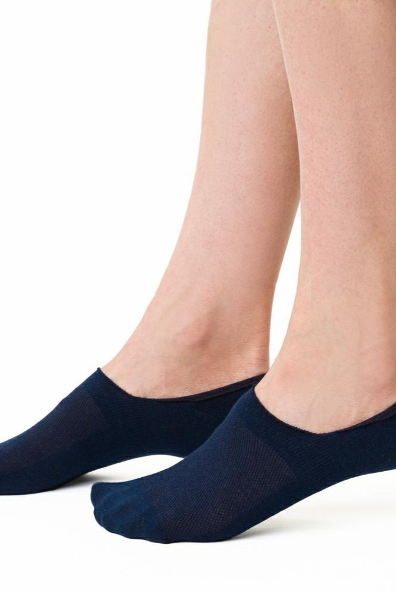 Bavlněné ponožky 061 tmavě modrá 35-37