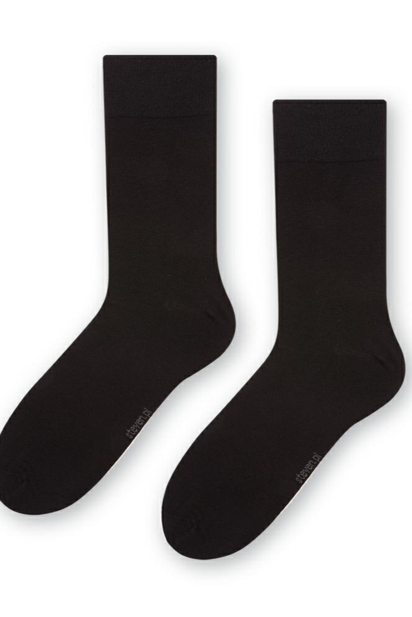 Hladké ponožky k obleku 056 černá 39-41