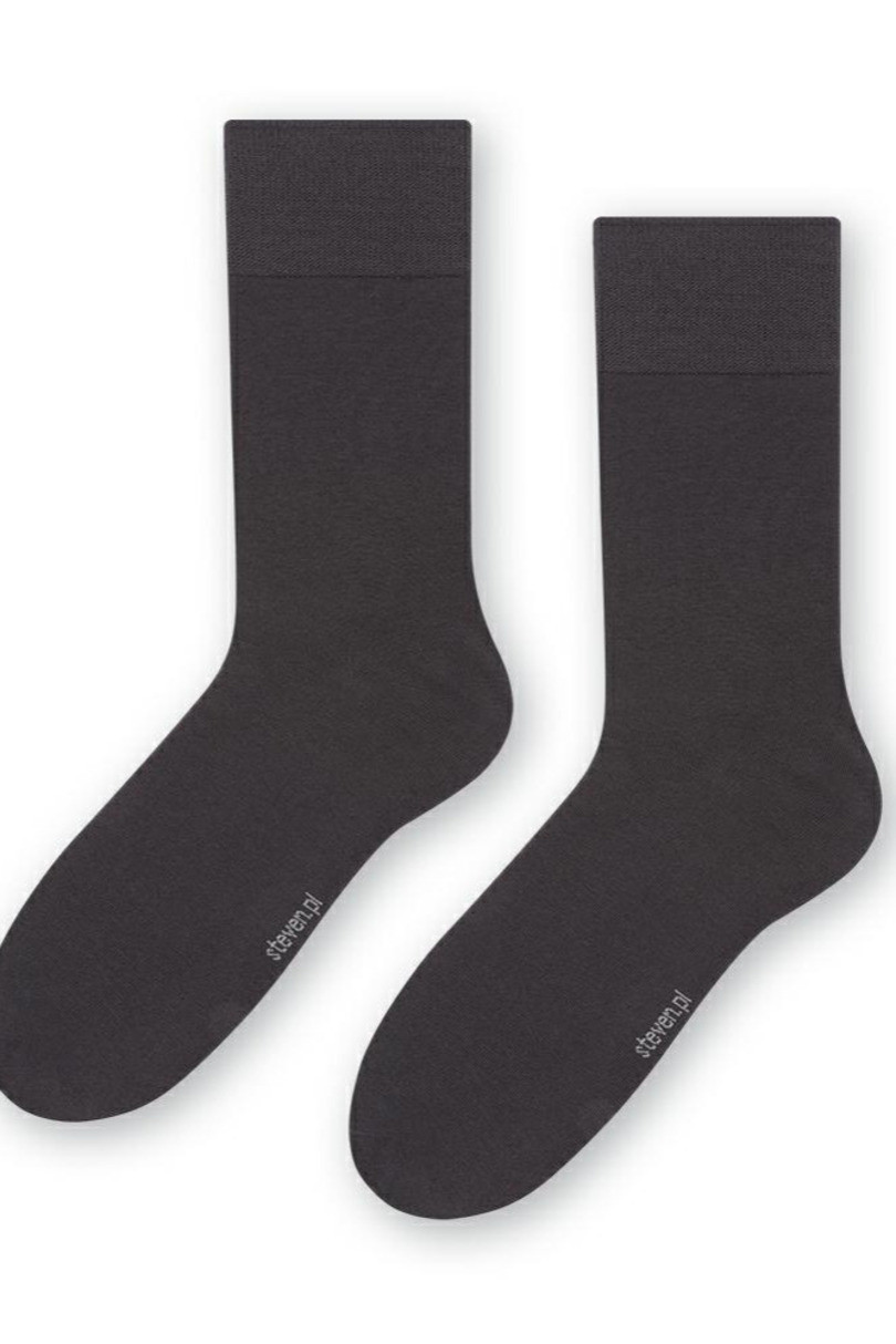 Hladké ponožky k obleku 056 GRAFIT 39-41