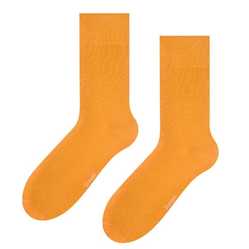 Pánské vzorované ponožky 056 Výprodej Žlutá 45-47