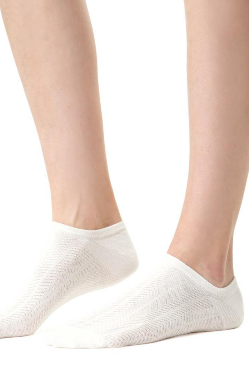 Dámské ponožky COMET 3D 066 ecru 35-37
